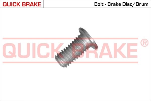 Bolt, brake disc